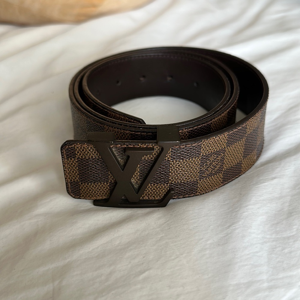 LV Initiales 40mm Belt Damier